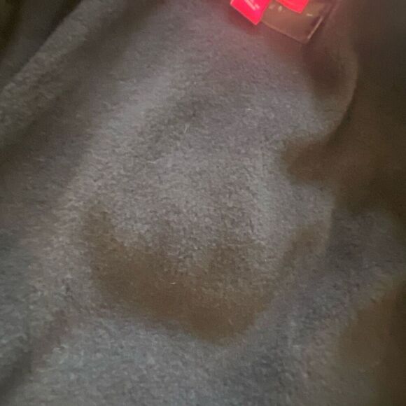 Pink Platinum Winter Puffer Coat Black Hooded Size 4 - Picture 12 of 14